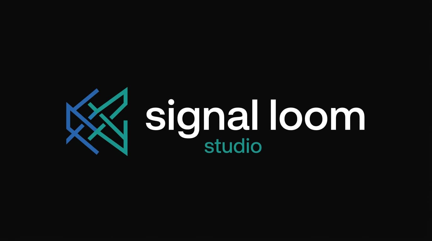 signal loom 명함 견본