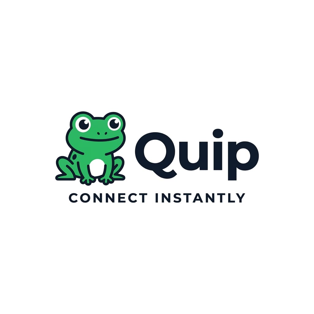 Quip 로고 견본