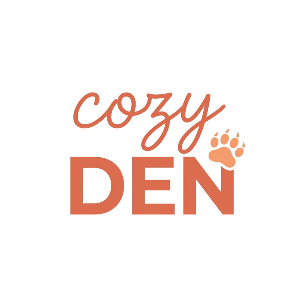 cozy DEN 로고 견본