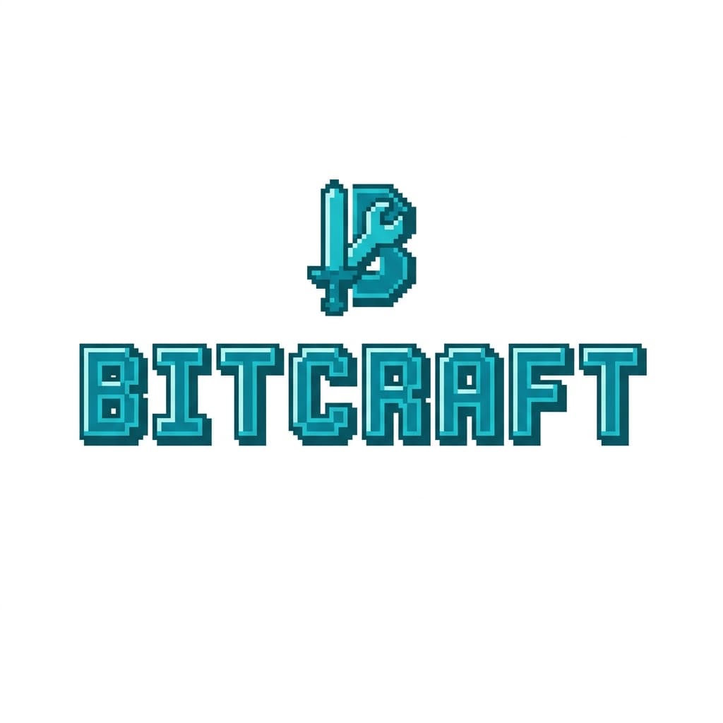 BITCRAFT 로고 견본