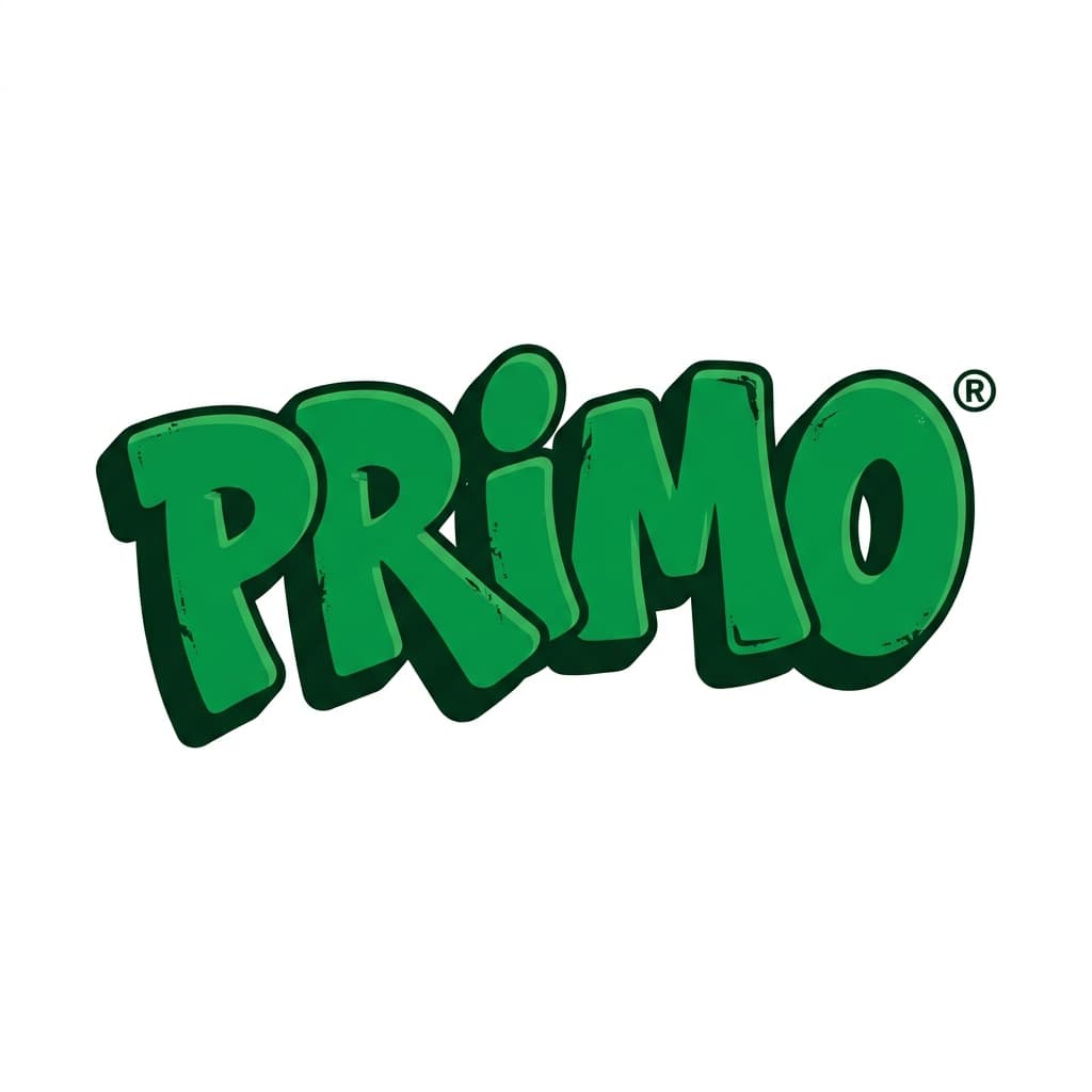 PRIMO 로고 견본