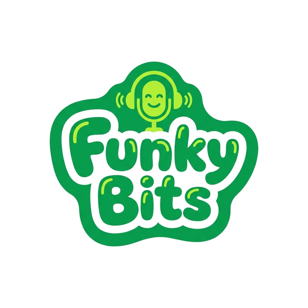 Funky Bits 로고 견본