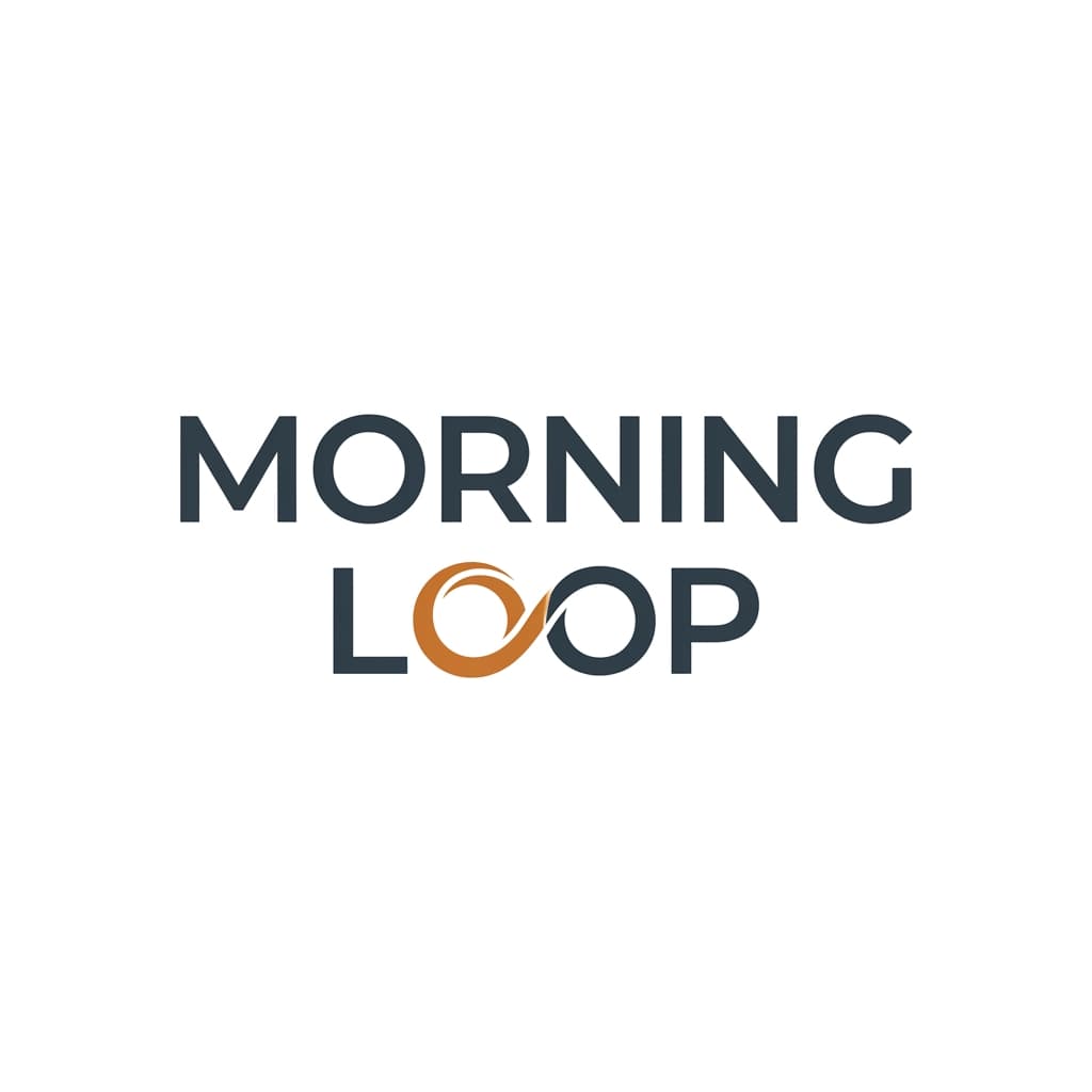 MORNING LOOP 로고 견본