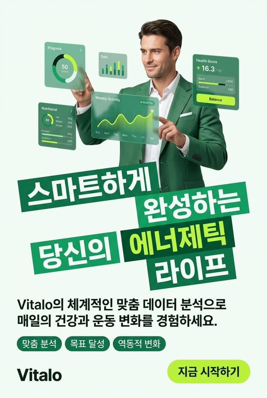 Vitalo 포스터 견본