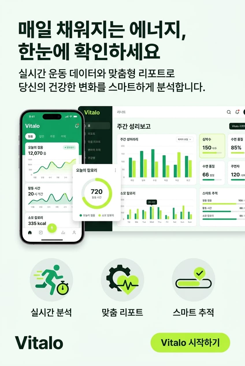 Vitalo 포스터 견본