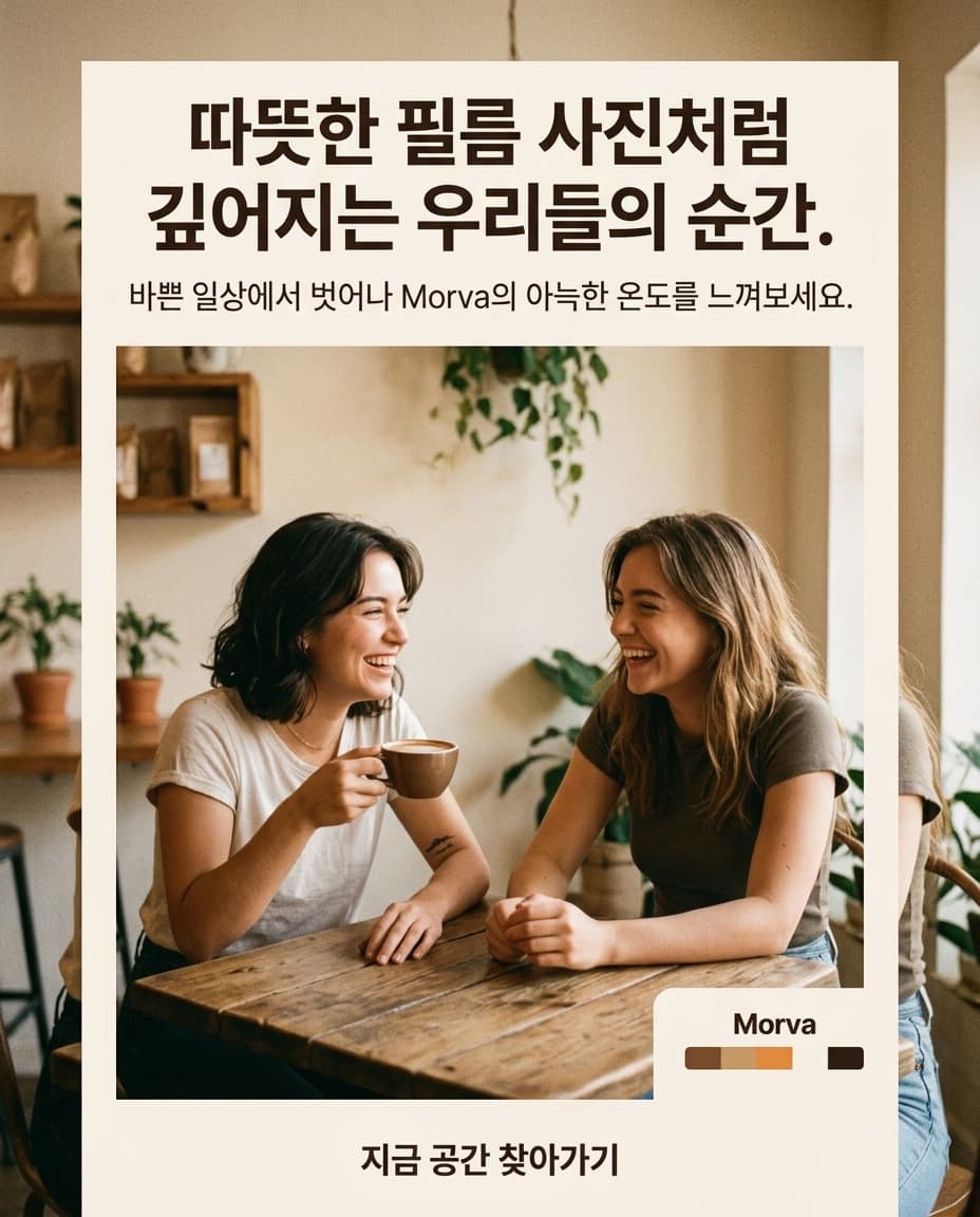 Morva SNS 크리에이티브 견본